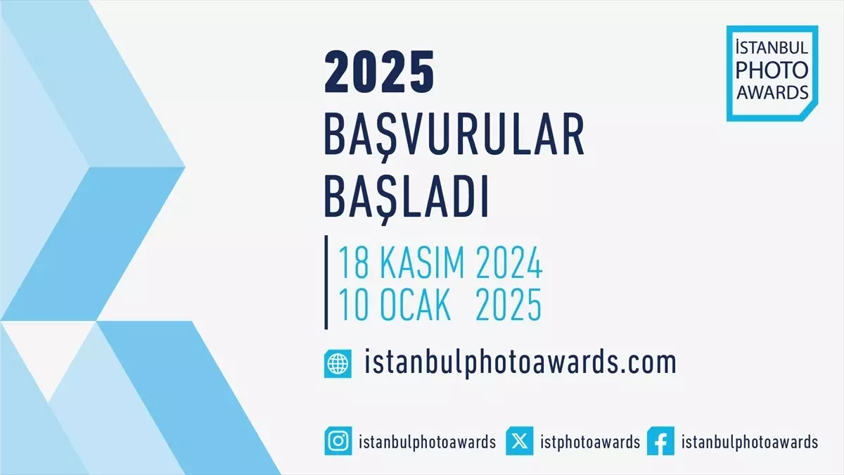 İstanbul Photo Awards 2025 Başvuruları Başladı